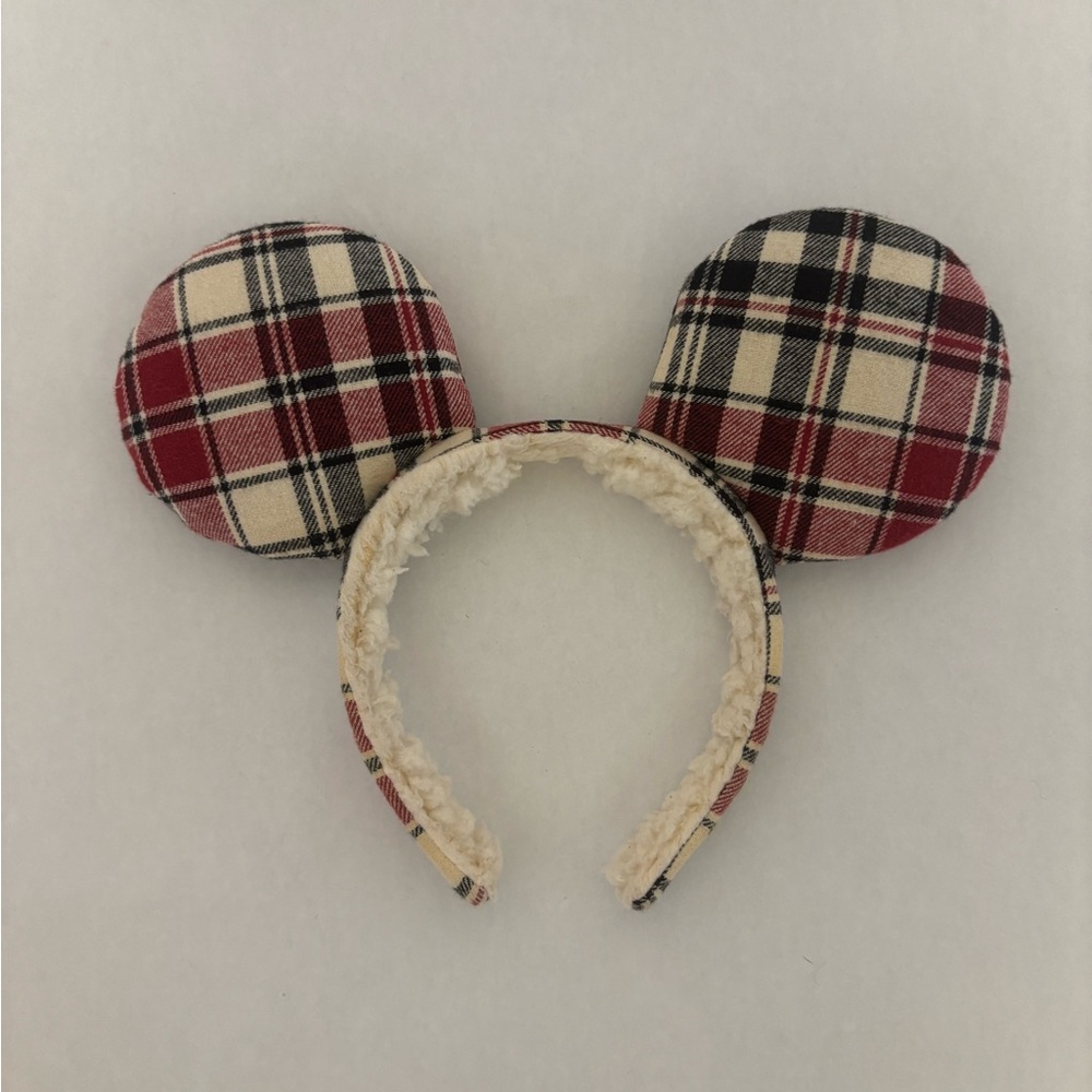 Disney Parks Puffy Plaid Joy Ears